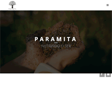 Tablet Screenshot of paramita.com.br