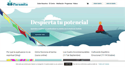 Desktop Screenshot of paramita.org